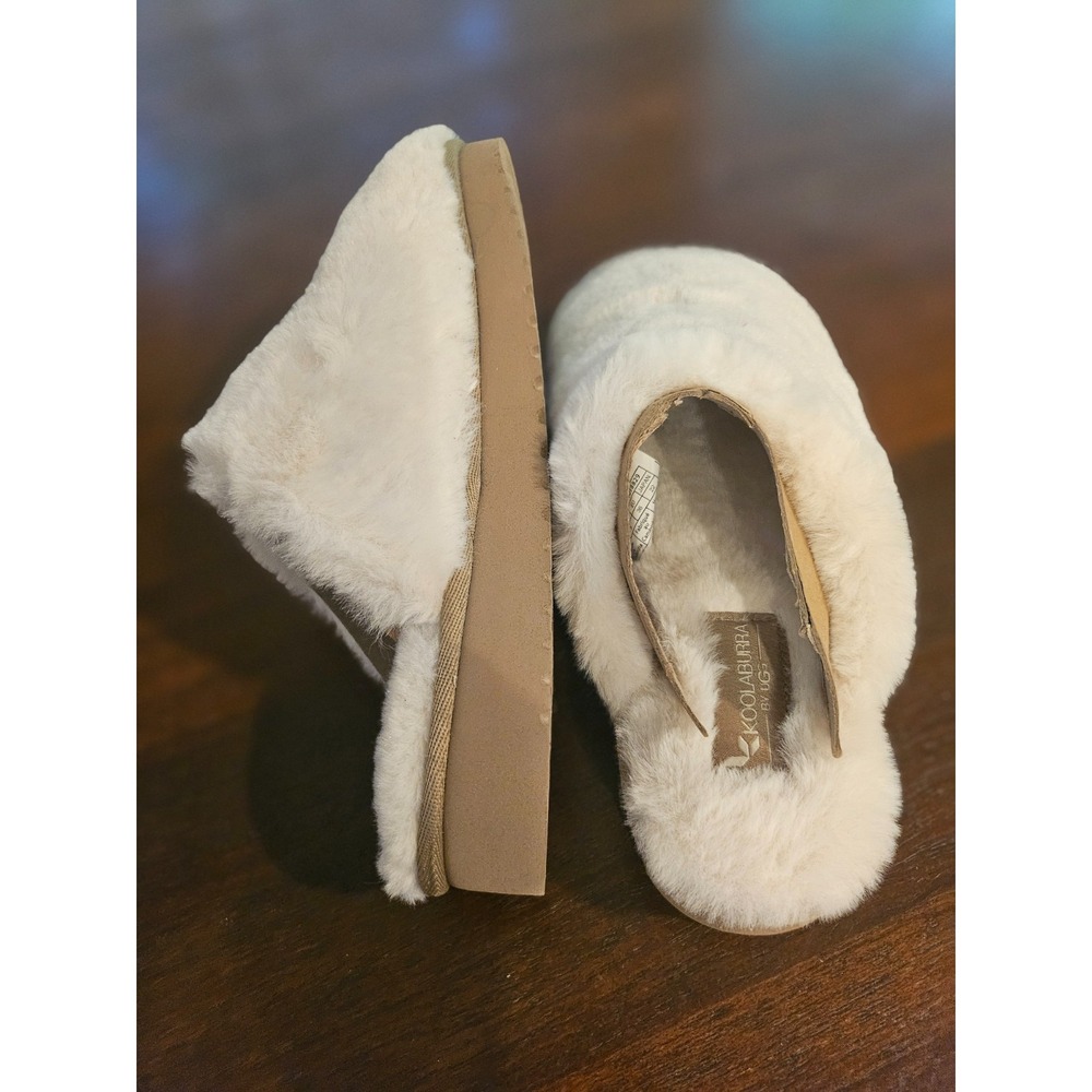 Koolaburra by UGG Pomi Slippers, Beige, US 5 New In Box - Picture 4 of 8
